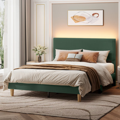 Green Queen Size Beds You'll Love | Wayfair